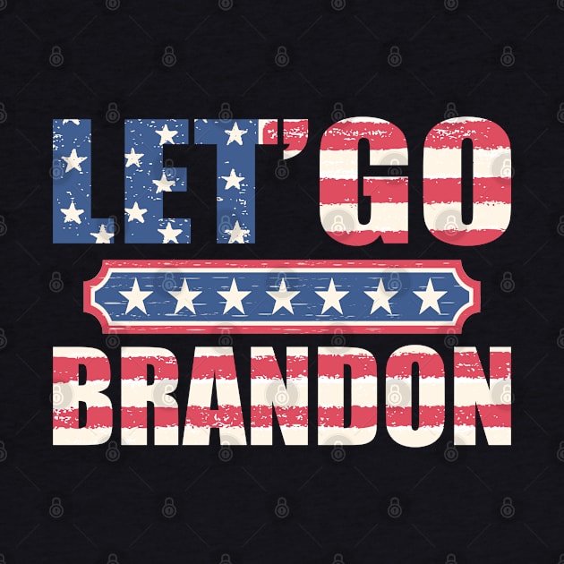 Let's go Brandon, funny political quote by Lekrock Shop